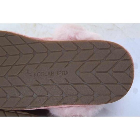 NWOB KOOLABURRA BY UGG MILO slippers slip on slide suede womens shoes pink 6 - Picture 13 of 14